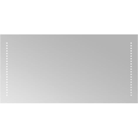 vidaXL Specchio da Bagno con Luci LED 40x80 cm