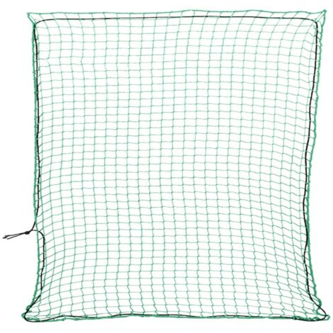 Rete per Rimorchio con Corda Elastica Verde 4x4 m in PP vidaXL