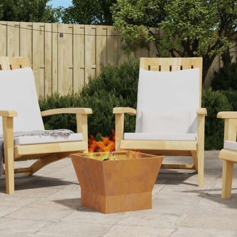 vidaXL Focolare Marrone 40 x 40 x 35 cm