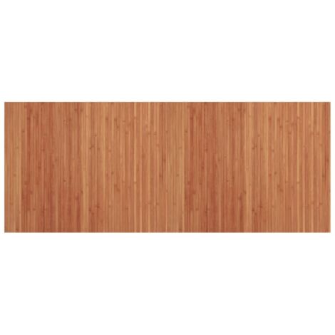 vidaXL Tappeto Rettangolare Marrone 80x200 cm in Bambù