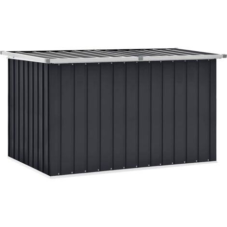vidaXL Baule da Giardino Antracite 149x99x93 cm