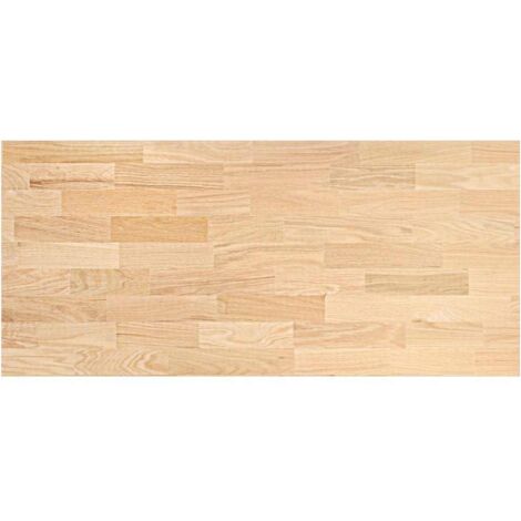 vidaXL Piano di Lavoro Cucina 140x63,5x2,7 cm Legno Massello Rovere