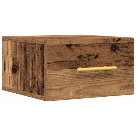 vidaXL Armadio da Notte Legno vecchio 35 x 35 x 20 cm (1/5)