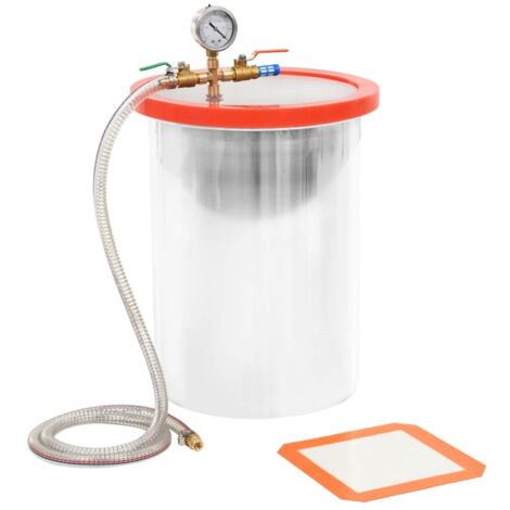 vidaXL Camera a Vuoto in Acciaio Inossidabile 22,7 L