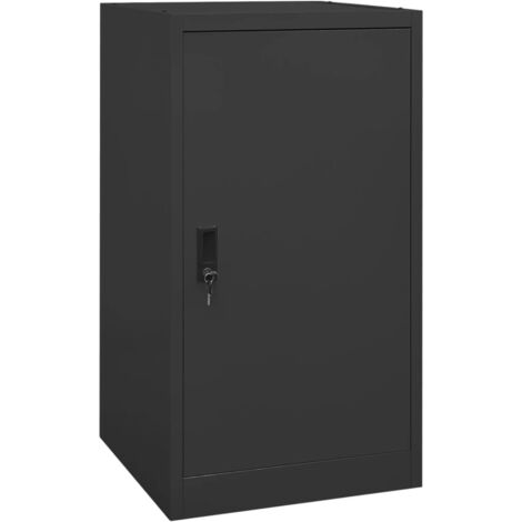 vidaXL Armadio Porta Sella Antracite 53x53x105 cm in Acciaio