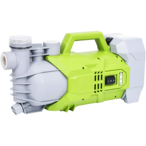 vidaXL Pompa da Giardino a Batteria 180 W 2800 l/h