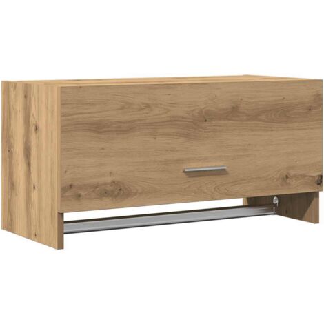 vidaXL Armadio Rovere Artigianale 70x32,5x35 cm in Truciolato