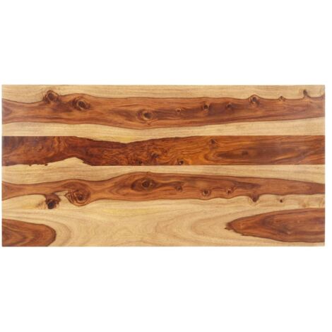 vidaXL Piano Tavolo in Legno Massello di Acacia 15-16 mm 60x100 cm