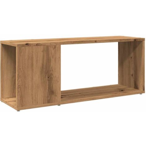 vidaXL Mobile Porta TV Rovere Artigianale 80x24x32cm Legno Multistrato