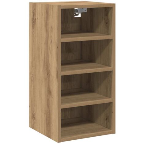 vidaXL Mobile Pensile “Riga” Rovere Artigianale 30x29,5x60 cm