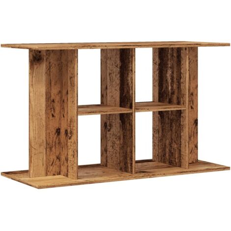 vidaXL Supporto Acquario 100x40x60cm in Legno Multistrato Legno Antico