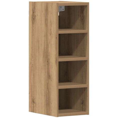 vidaXL Mobile Pensile “Riga” Rovere Artigianale 20x29,5x60 cm