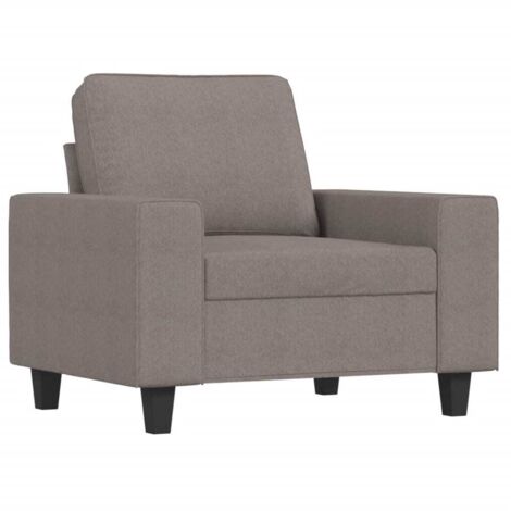 vidaXL Poltrona Tortora 60 cm in Tessuto