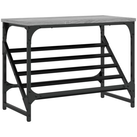 vidaXL Scarpiera Grigio Sonoma 60x30x45 cm in Legno Multistrato (1/5)