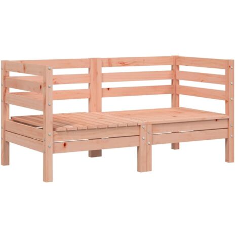 vidaXL Divani Angolari da Giardino 2pz in Legno Massello di Douglas