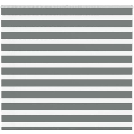 vidaXL Tenda a Rullo Zebra Larghezza Tessuto 150,9 cm Poliestere