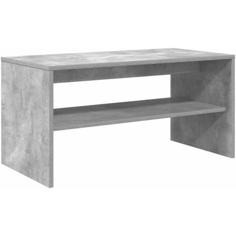 vidaXL Mobile Porta TV Grigio Cemento 80x40x40 cm in Legno Multistrato