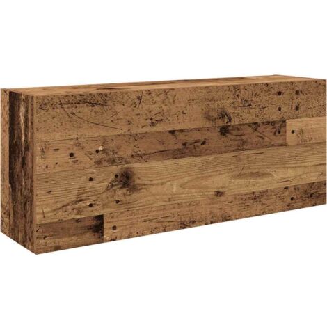 vidaXL Mobile da Bagno Legno Antico 100x25x40 cm in Truciolato