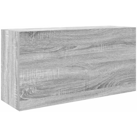 vidaXL Mobile da Bagno Grigio Sonoma 80x25x40 cm in Truciolato (1/5)