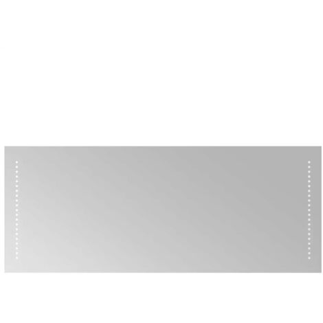 vidaXL Specchio da Bagno con Luci LED 100x40 cm