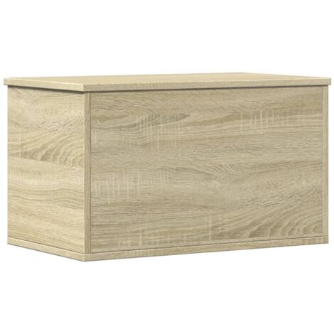 vidaXL Contenitore Portaoggetti Rovere Sonoma 60x35x35cm in Truciolato