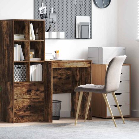 vidaXL Scrivania Altro Rovere fumo 60 x 50 x 76 cm Legno multistrato