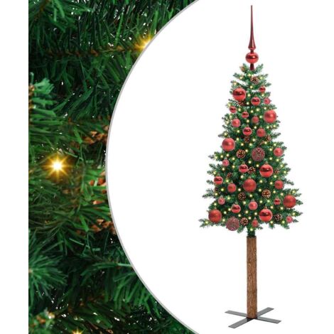 vidaXL Albero di Natale snodato con 150 LED con supporto Verde 150 cm