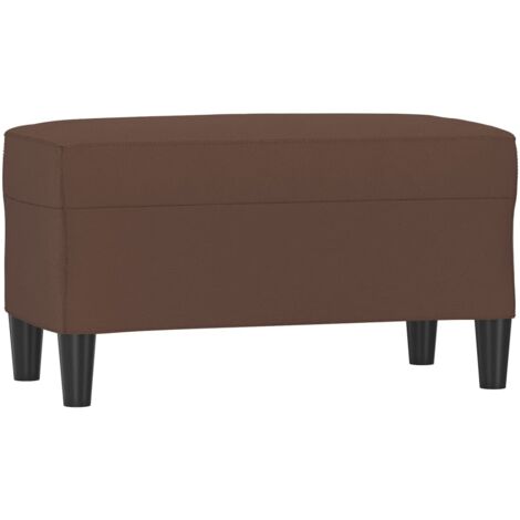 vidaXL Panca Marrone 70x35x41 cm in Similpelle