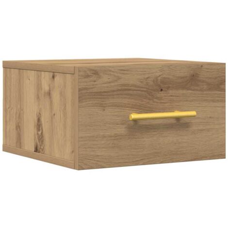 vidaXL Armadio da Notte rovere artigianale 35 x 35 x 20 cm (1/5)