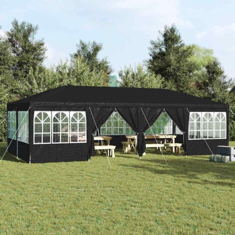 vidaXL Tenda Party Antracite e Bianco 800 x 400 x 266 cm