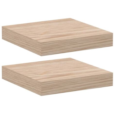 vidaXL Mensole Pensili 2 pz 23x23,5x4 cm in Truciolato