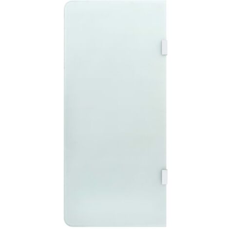 vidaXL Schermo Orinatoio a Parete per Privacy 90x40 cm Vetro Temperato