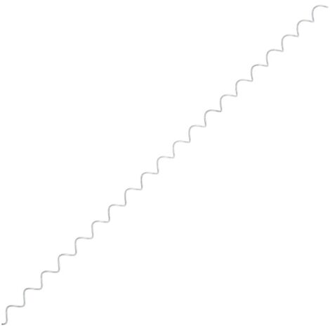 vidaXL Spirali per Gabbioni 24 pz in Acciaio Zincato 100 cm