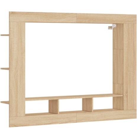 vidaXL Mobile Porta TV Rovere Sonoma 152x22x113cm in Legno Multistrato