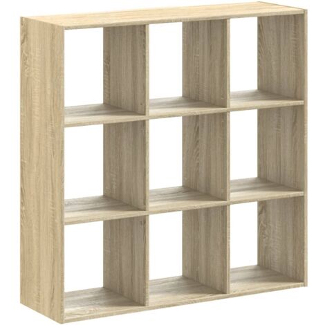 vidaXL Libreria Rovere Sonoma 102x32x102 cm in Legno Multistrato