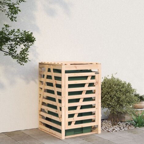 vidaXL Copribidone 84x90x128,5 cm in Legno Massello di Pino