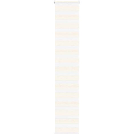 vidaXL Tenda a Rullo Zebra Larghezza Tessuto 45,9 cm Poliestere (1/5)