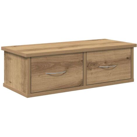 vidaXL Armadietto a Muro Rovere Artigianale 60x26x18,5cm in Truciolato