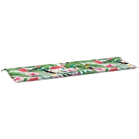 vidaXL Cuscino Panca Giardino Multicolore 150x50x4cm in Tessuto Oxford