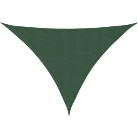 vidaXL Parasole a Vela Oxford Triangolare 3x4x5 m Marrone