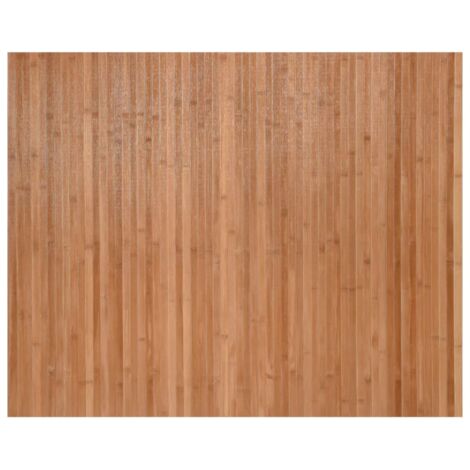 vidaXL Tappeto Rettangolare Natura 80x100 cm in Bambù