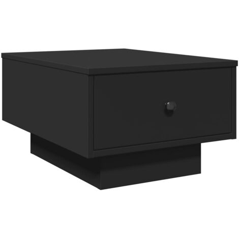 vidaXL Tavolino da Salotto Nero 60x45x31 cm in Legno Multistrato