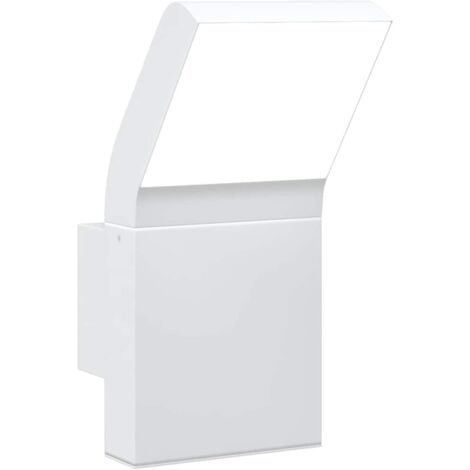 vidaXL Applique per Esterni con LED Bianca in Alluminio Pressofuso (1/5)