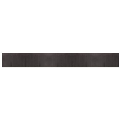 vidaXL Tappeto Rettangolare Marrone Scuro 60x500 cm in Bambù