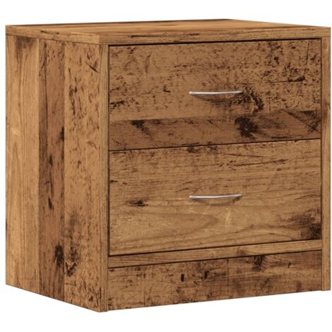 vidaXL Comodino Legno Vecchio 40x30x40 cm in Truciolato