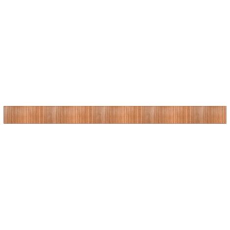 vidaXL Tappeto Rettangolare Naturale 80x1000 cm in Bambù