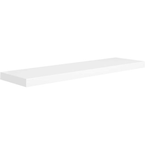 vidaXL Scaffale a Parete Bianco 90x23,5x3,8 cm in MDF (1/5)