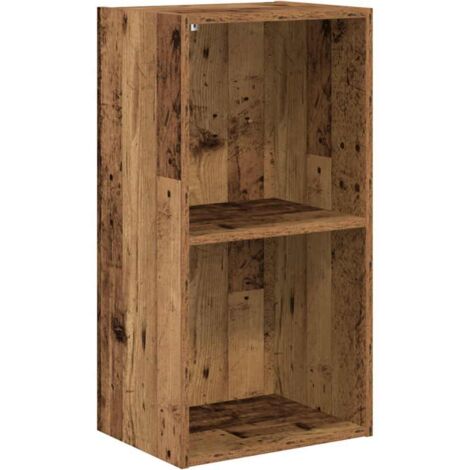 vidaXL Libreria Legno Antico 40x30x77 cm in Legno Multistrato