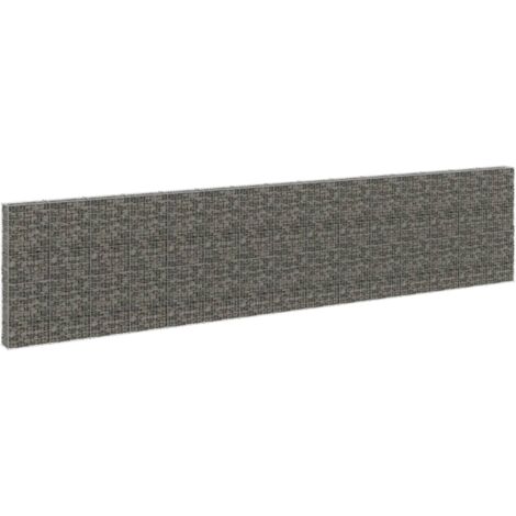 vidaXL Gabbione in Acciaio Zincato Coperto 900x30x200 cm