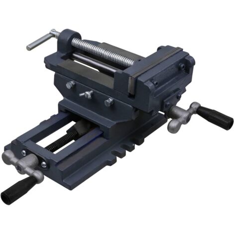 vidaXL Morsa Manuale Slitta Trasversale per Trapano a Colonna 150 mm